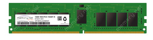 [SmartMemory 16GB, 2400 MHz, PC4-2400T-R, DDR4, single-rank x8, 1.20 V, CAS-17-17-17, Registered Dual In-Line Memory Module (RDIMM)] 819411-001N