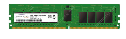 [16-GB (1 x 16GB) Single Rank x4 DDR4-2666] 850880-001N