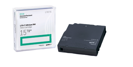 [HPE LTO‑7 Ultrium 15TB RW Data Cartridge] C7977A