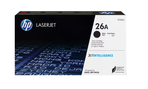 [HP Black Toner Cartridge 26A] CF226A