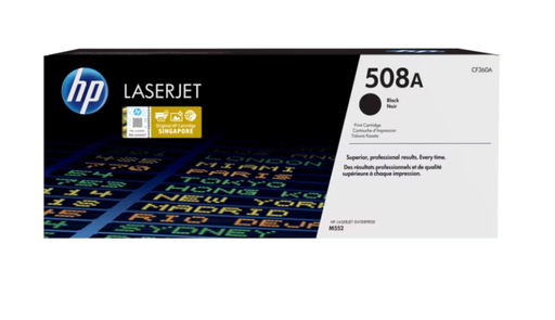 [HP 508A Black Original LaserJet Toner Cartridge] CF360A