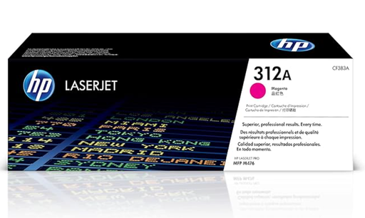 [HP 312A Magenta Original LaserJet Toner Cartridge] CF383A