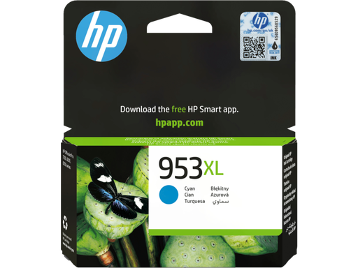 [HP 953XL High Yield Cyan Original Ink Cartridge] F6U16AE
