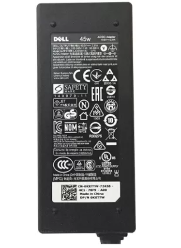 [45W 19.5V 2.31A Slim AC Adapter] KXTTW