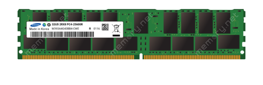 [Samsung 1x 32GB DDR4-3200 RDIMM PC4-25600R Dual Rank x8 Module] M393A4G43BB4-CWE