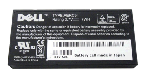 [PE PERC 5 5i 6 6i H700 3.7V RAID Battery] NU209