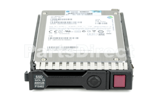 [480GB SATA Solid State Drive - 2.5-inch small form factor (SFF) Smart Carrier (SC), Read Intensive (RI)] P18482-001
