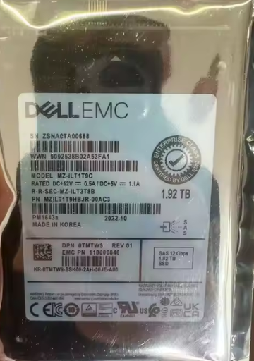 [1.92TB SSD 2.5 12G SAS 520 UNITY 380F] 005053720