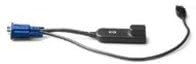 [USB adapter - Allows connection to CAT5 Server Console Switch KVM using Category 5 (CAT5) cable - Not used for AlphaServer ES47, ES80, or GS1280 - Package contains one adapter] 396633-001