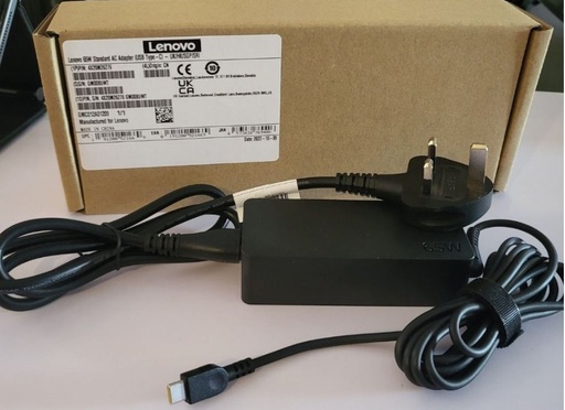 [Lenovo 65W AC Power Adapter Charger USB Type-C] 4X20M26281