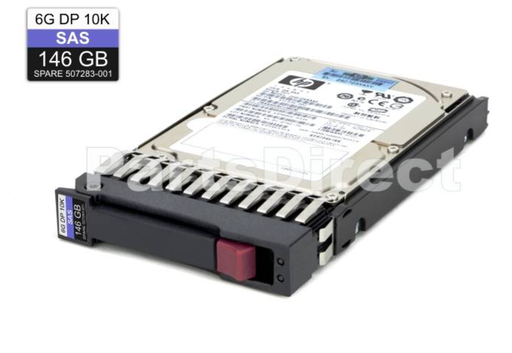[146GB 2.5" SFF 6G Dual Port SAS 10K] 507283-001N