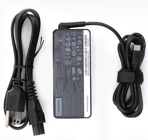 [Lenovo AC_ADAPTER, Type-C, 65W, 3P, Black] 5A10W86254