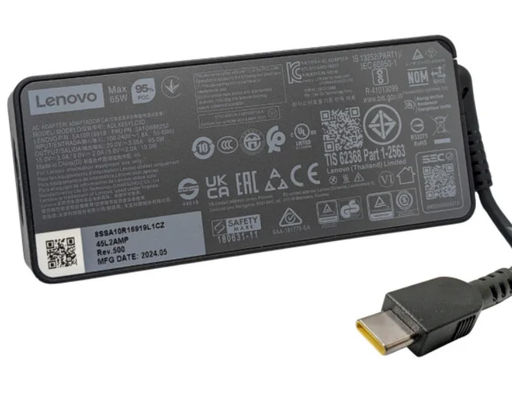 [Lenovo AC_ADAPTER, Type-C, 65W, 3P, Black] 5A10W86302