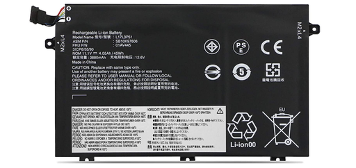 [Lenovo BATTERY, 11.1V, 45 Wh, 3cell] 5B10W13887